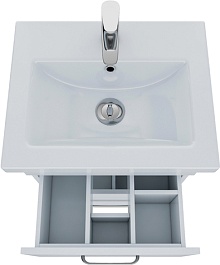 Iddis Тумба с раковиной New Custo 50 белая – фотография-5